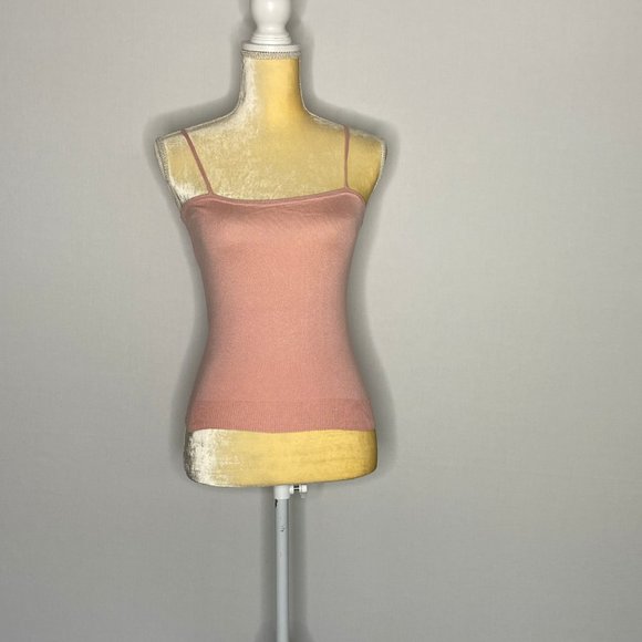 agnis b Camisole Top Spaghetti Strap Knit NWT - Picture 3 of 6
